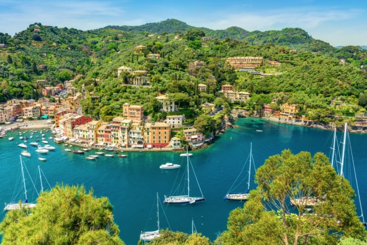 Portofino en Italia 