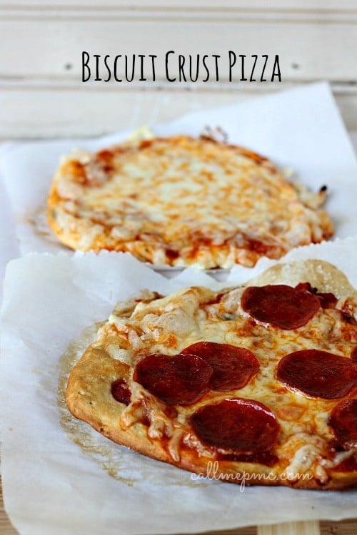 pizza con base de galletas biscuit 