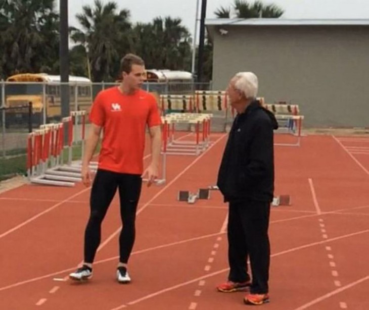 Tommy Conolly entrenando