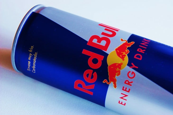 Lata de la bebida energética Red Bull 
