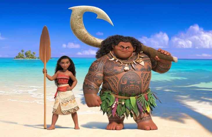 Personajes de la película Moana de 2016