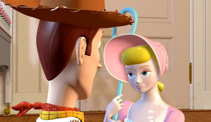 Woody y Bo-Peep en una escena de Toy Story 