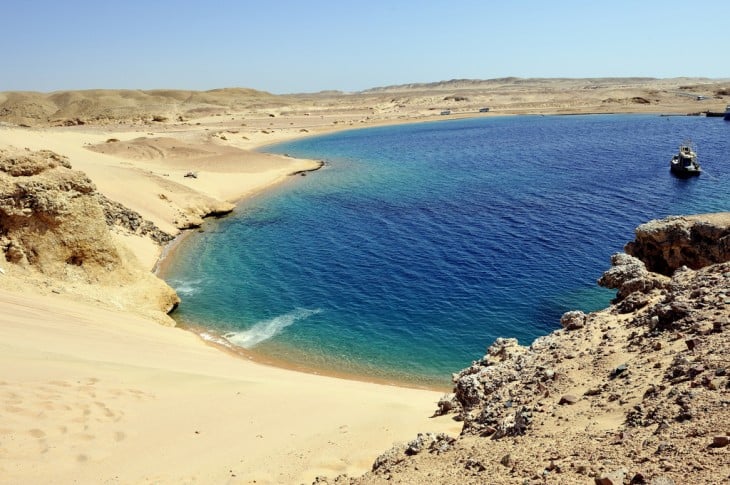 Sharm el sheik en la Península de Sinaí, Egipto