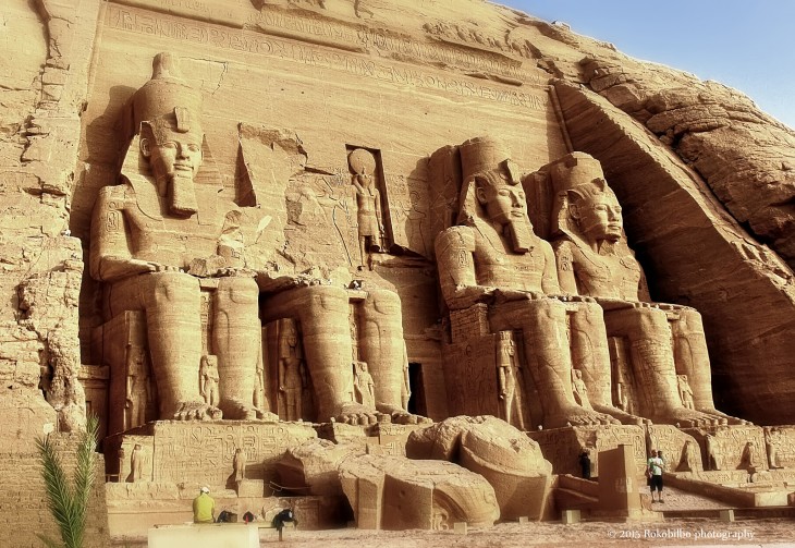 Monumento de Nubia y Asúan al aire libre en Egipto 