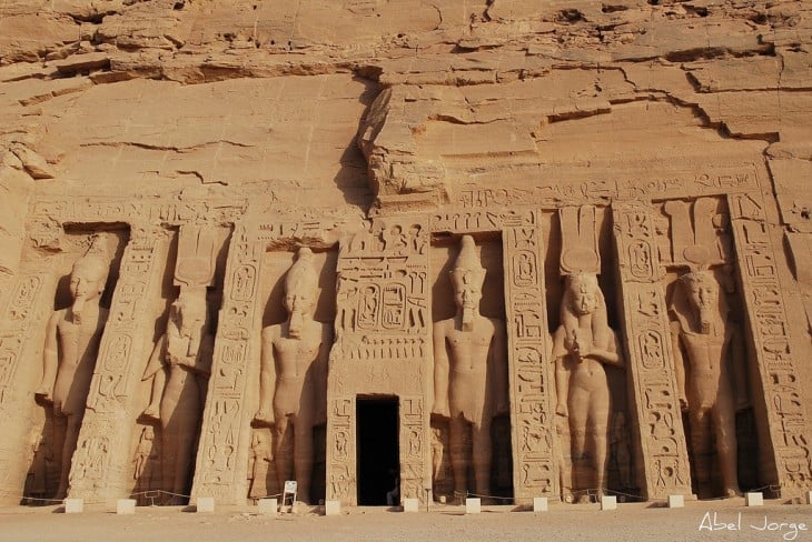 Templo de Nefertari en Egipto 