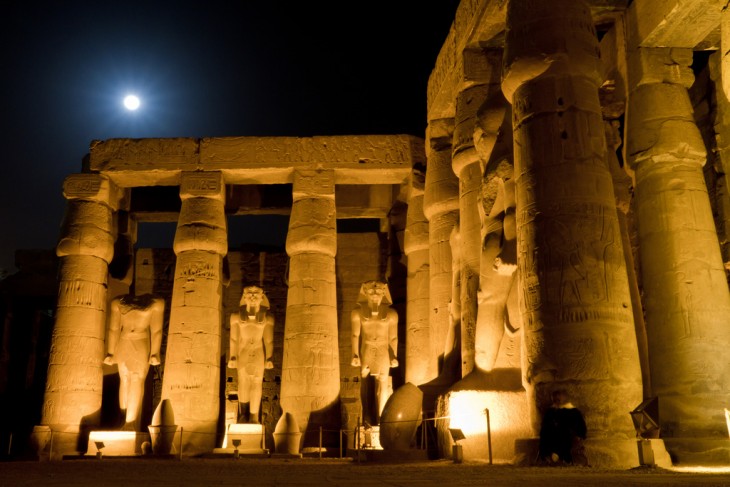 Templo de Luxor en Egipto 