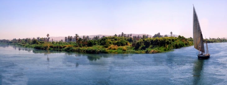 El Río Nilo es considerado el río más largo del mundo 