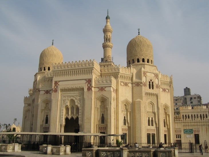 Mezquita Abu Al- Abbas Al-Mursi en alejandría, egipto 