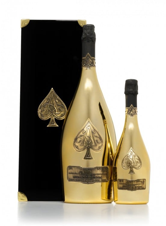 Armand de Brignac Brut Gold. As de Espadas 1995