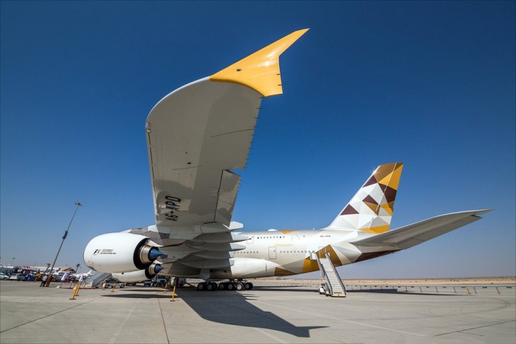 diseño del avión A380 el más lujoso del mundo 