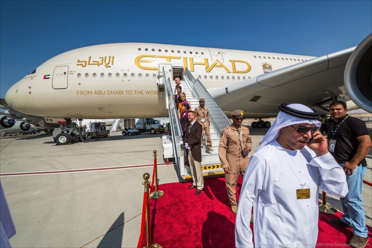 Abu Dhabi avión A380 