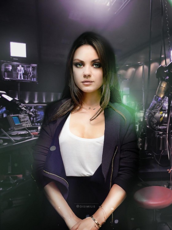 Mila Kunis como Hulk 