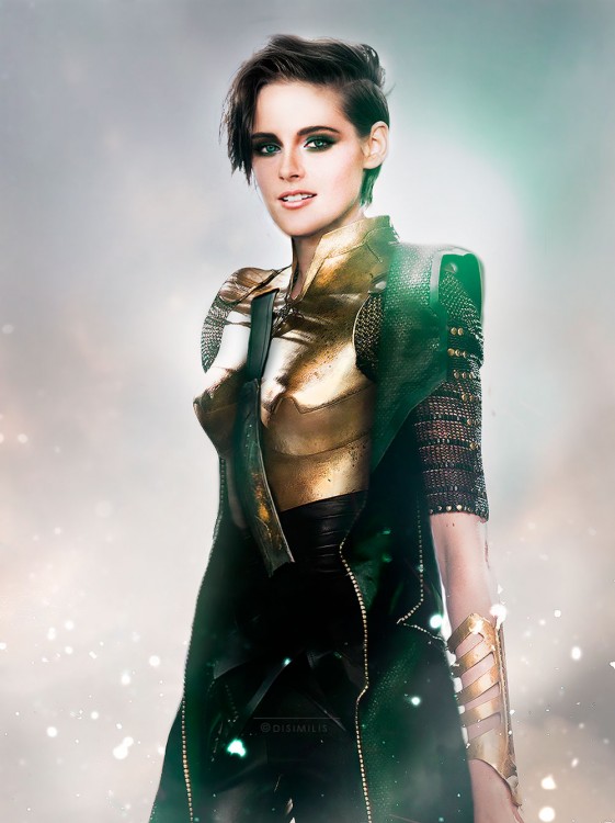  Kristen Stewart como Loki 