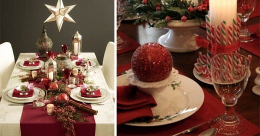 30 Increíbles y elegantes Ideas para decorar tu mesa esta Navidad