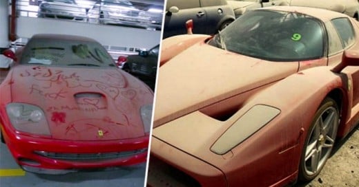 Los carros de Lujo Abandonados en Dubai