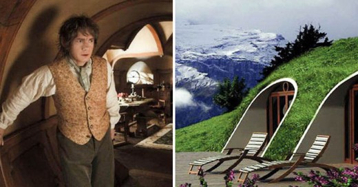 Las casas de los Hobbits ahora son una realidad