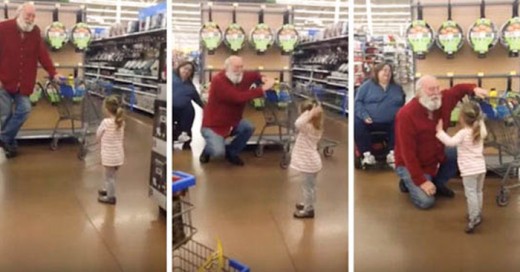 Niña encuentra a SAnta en un supermercado