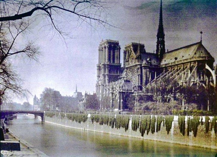 Paisaje de París en 1914