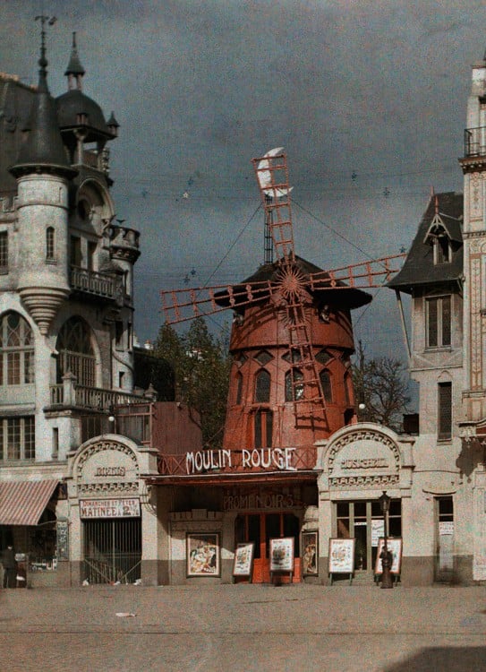 Moulin Rouge en París 1914 