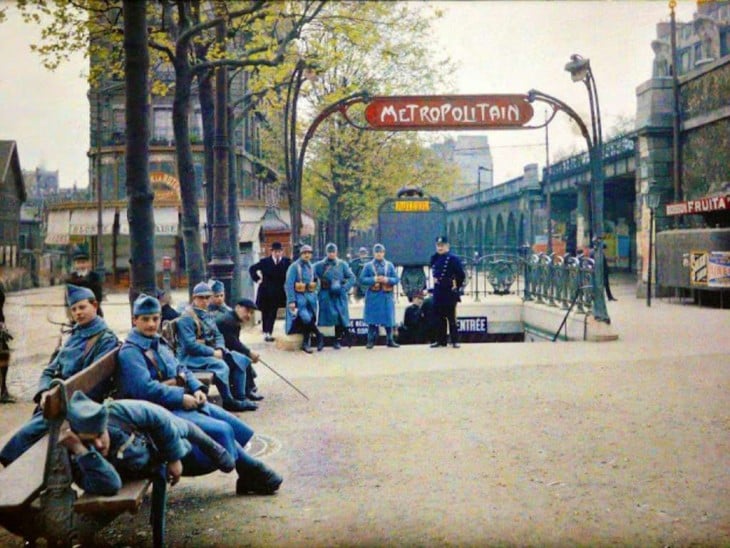 Personas en París de 1914 