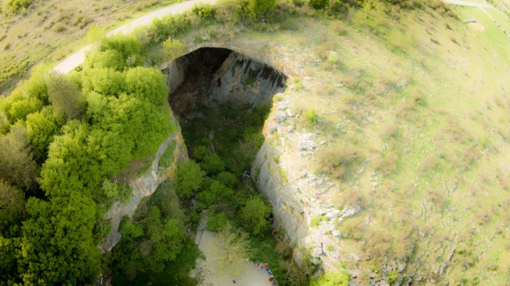 Cueva Prohodna en Bulgaria