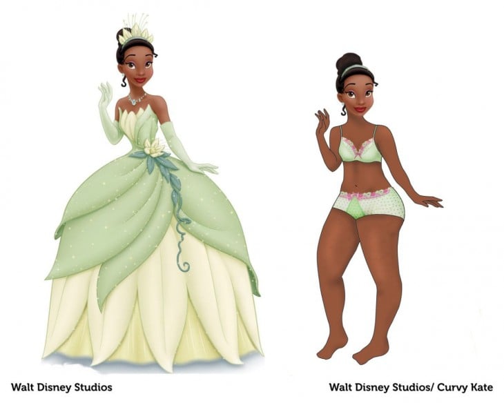 PRINCESA TIANA CURVY