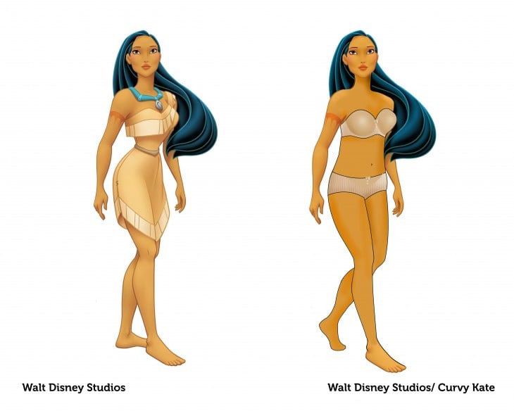 PRINCESA POCAHONTAS CURVY