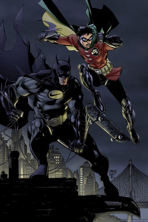 Batman y Robin patrocinados por Nike 