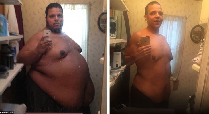 JESSE SHAUD PESABA 300 KILOS AL PRINCIPIO