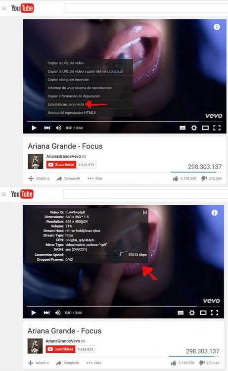 COMO VER LAS ESTADISTICAS PARA NERDS EN YOUTUBE