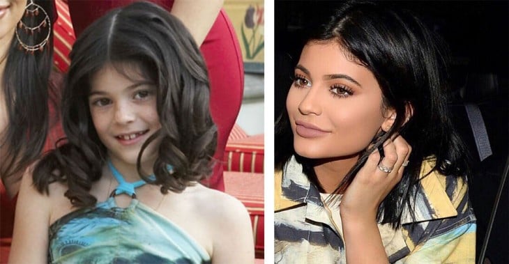 Kylie Jenner era apenas una niña cuando su familia comenzó a despuntar en el mundo de los reallity shows