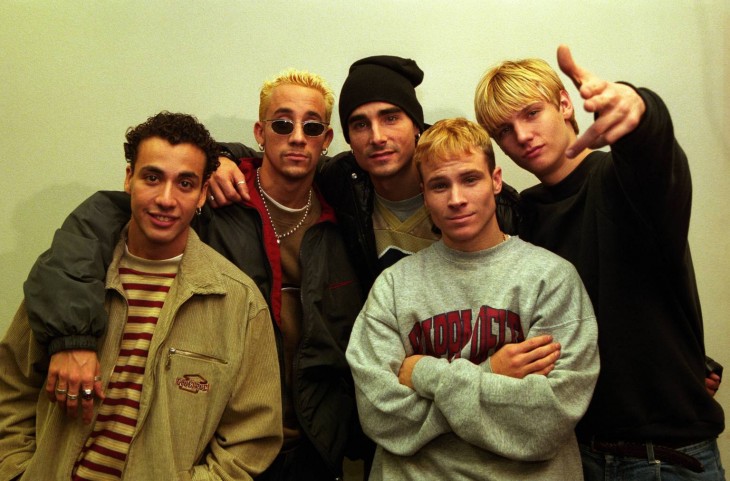 SALIERON POR PRIMERA VEZ LOS BACKSTREETBOYS