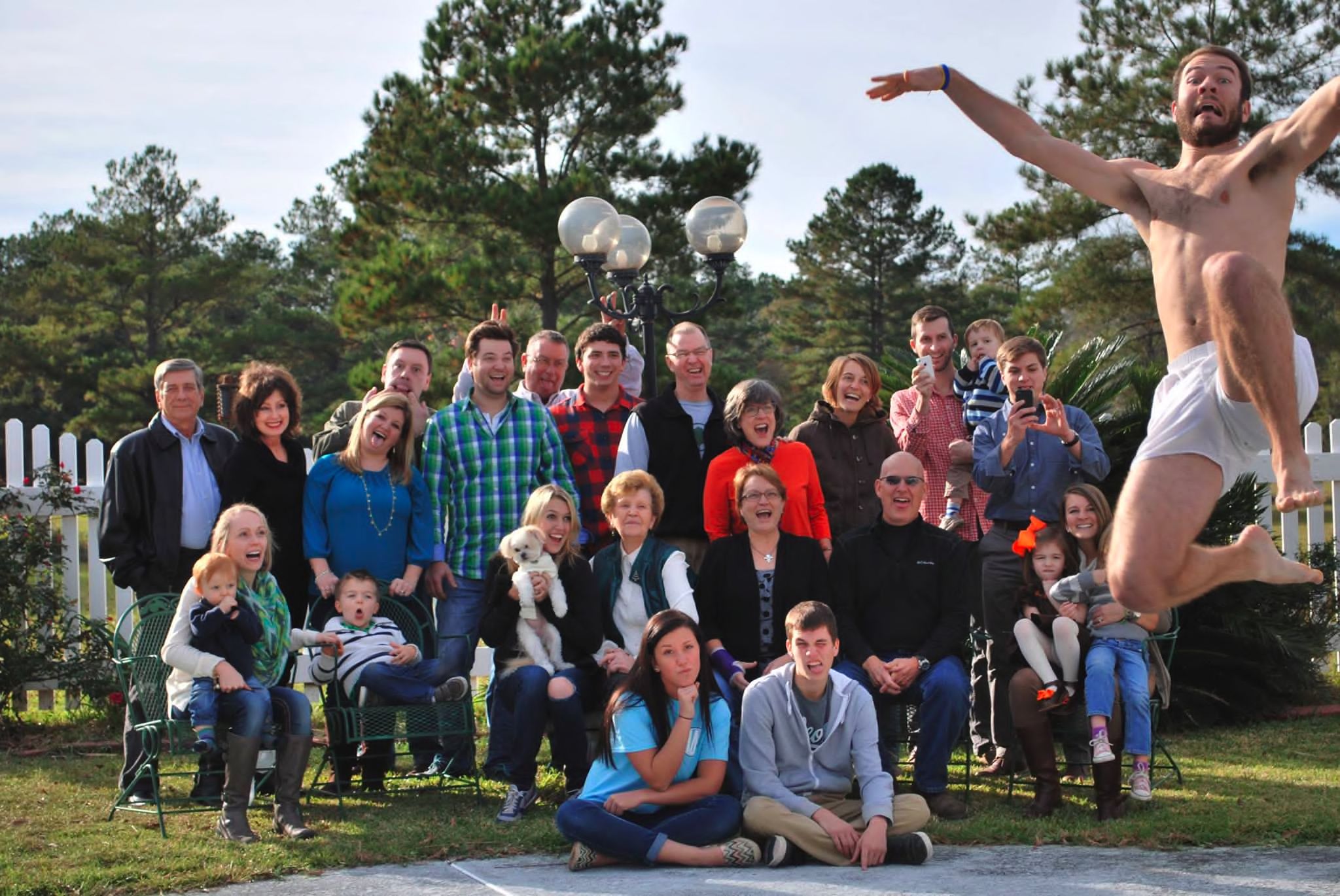 20 Familias que se volvieron locas a la hora de la foto