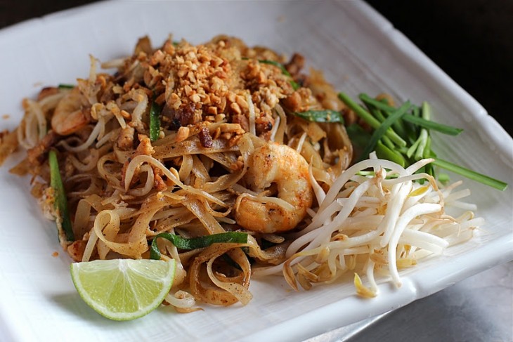 Los fideos picantes de tailandia son deliciosos