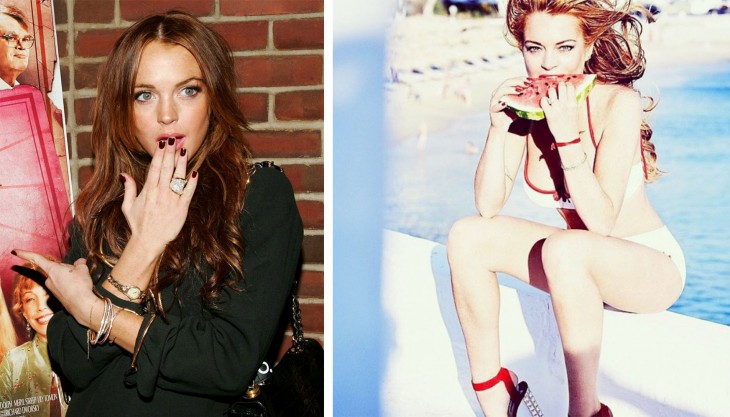 Lindsay Lohan se ha visto envuelta en una serie de escandalos por drogras ysu vida alterada sin embargo aún sigue en la lista de mujeres más populares dentro de las celebridades