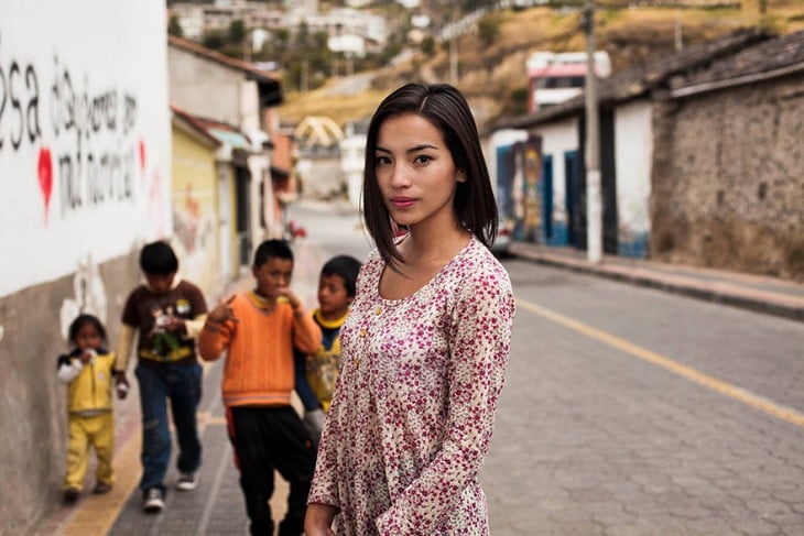 Una colombiana de visita en Ecuador