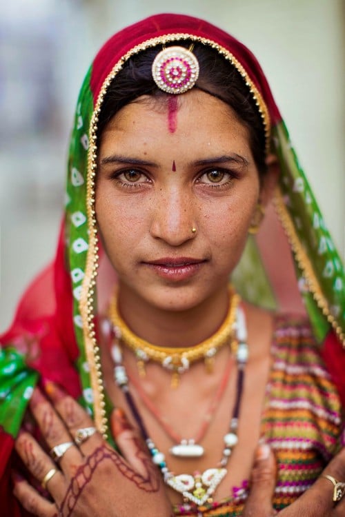 mujer de la india
