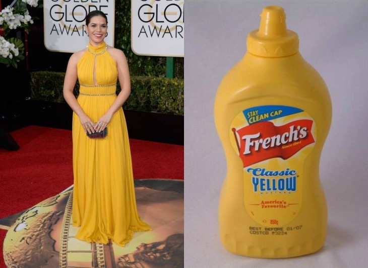 AMERICA FERRERA EN LOS GOLDEN GLOBES