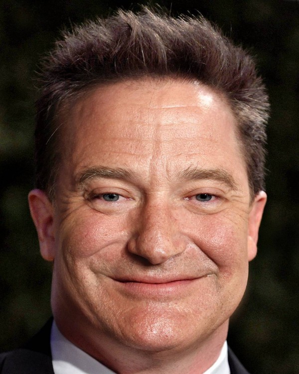 Mezcla de los rostros de Robin Williams & Brendan Fraser