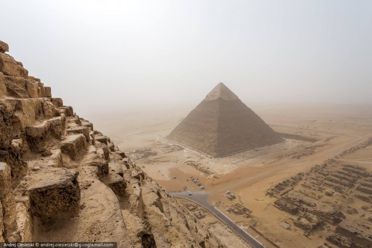Pirámides de Giza por parte de Andrej Ciesielski