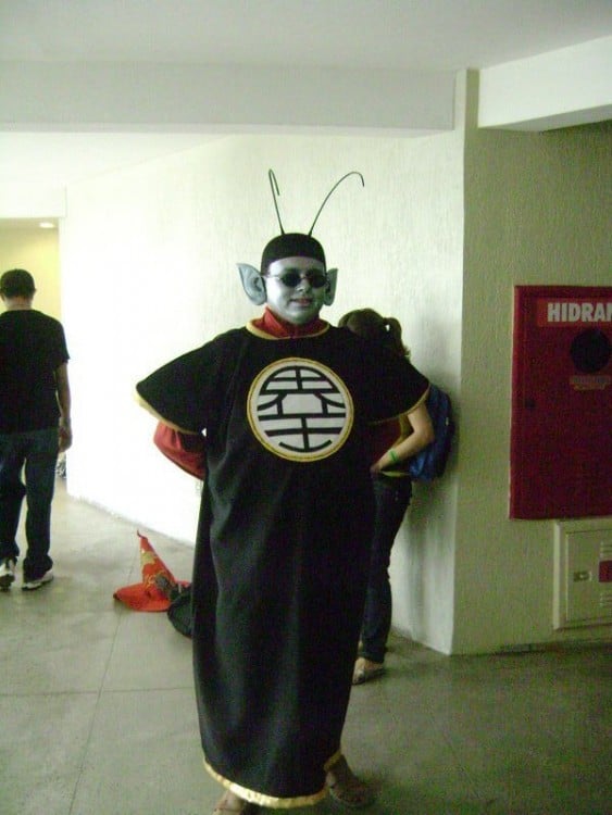 Cosplay fail de Kaiosama en Dragon Ball Z 