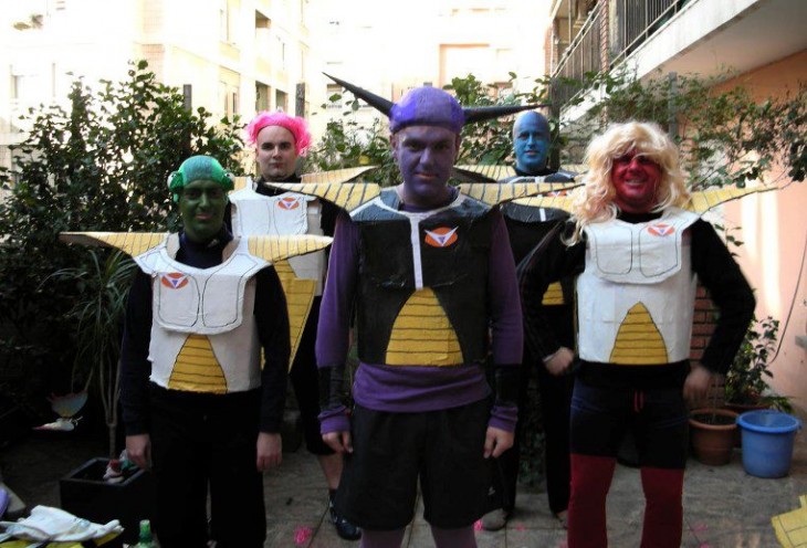 pero cosplay de las fuerzas especiales ginyu 