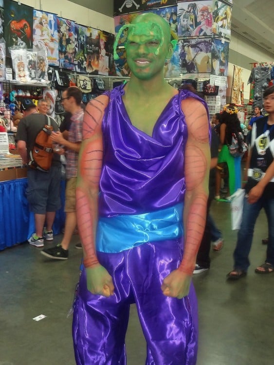 Cosplay fail de Piccolo de dragon ball z 