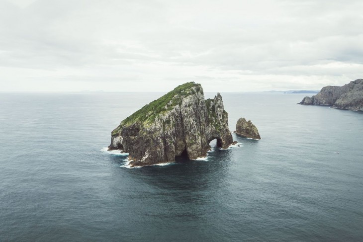 Bahía de las Islas en Northland, Nueva Zelanda 
