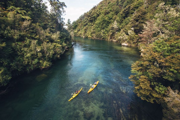 Parque Nacional Abel Tasman en Nueva Zelanda 