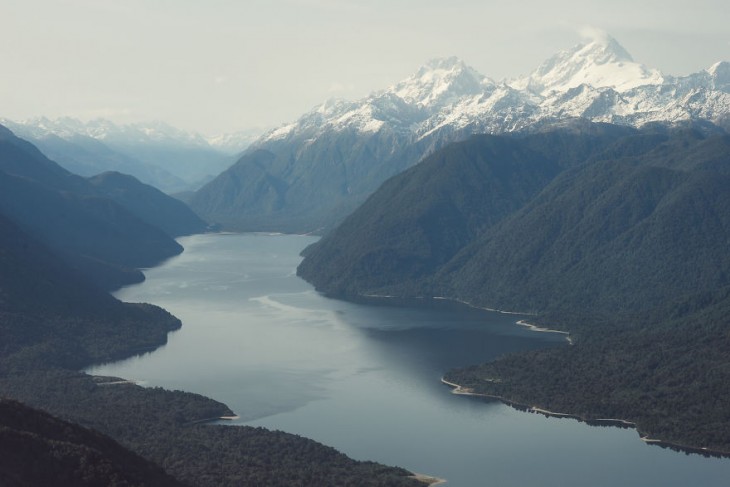 Parque Nacional de Fiordland en Nueva Zelanda 