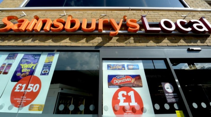 supermercado Brockley Sainsbury en Londres, Inglaterra.