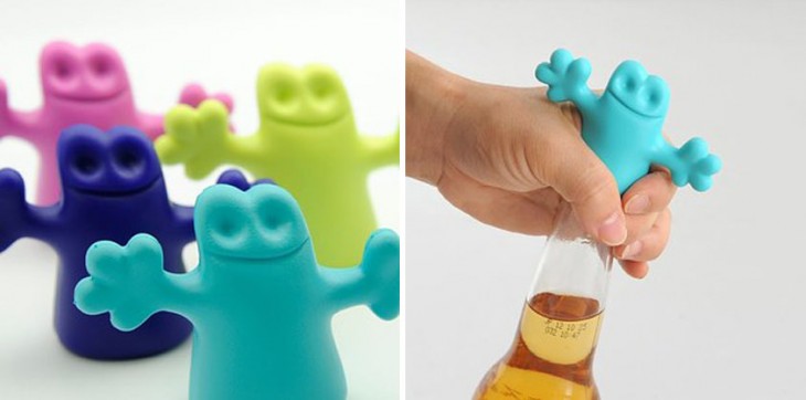 tapones para botellas con diseños divertidos 