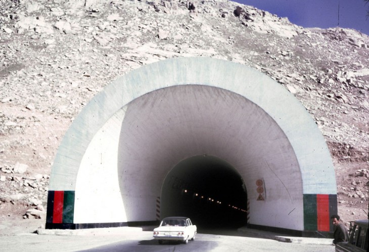Túnel en Afganistán 1960 