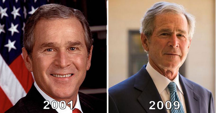 10 Presidentes de Estados Unidos antes y después de su mandato